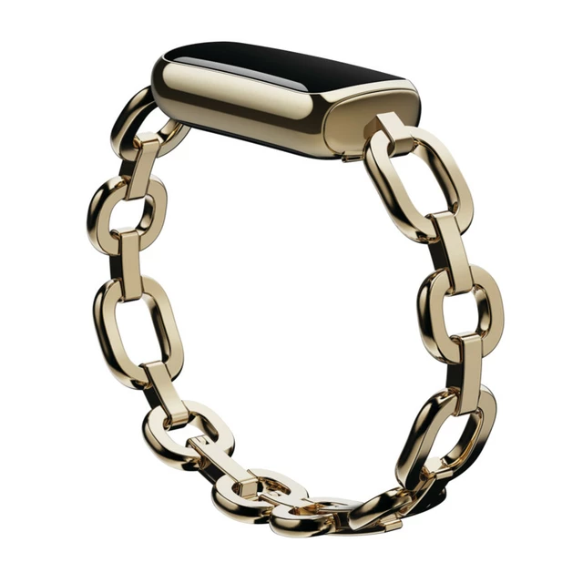 Fitness náramok Fitbit Luxe Special Edition Gorjana Soft Gold/Peony