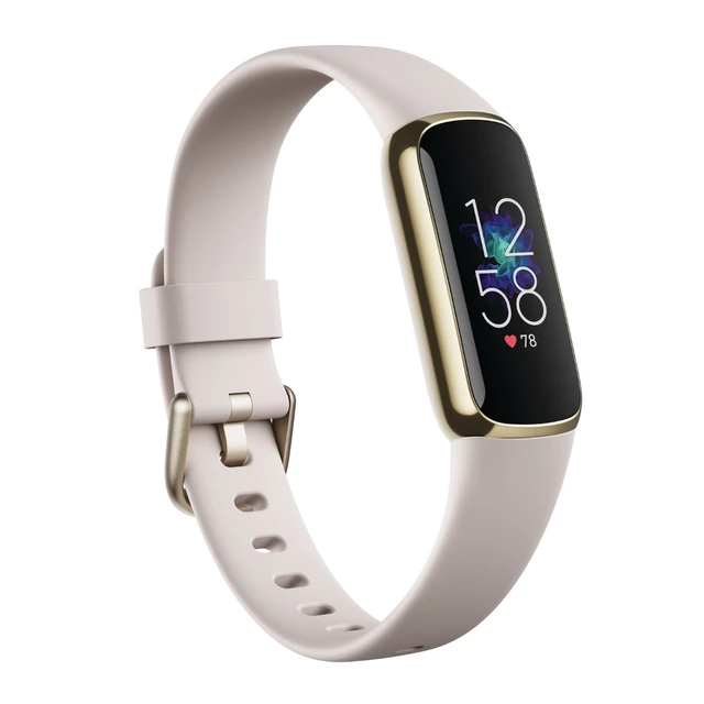 Fitness náramek Fitbit Luxe Soft Gold/White