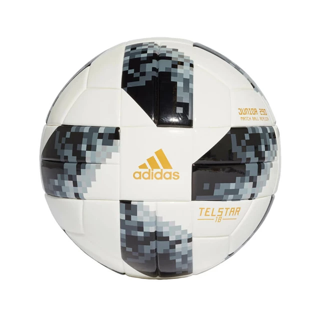 Soccer Ball Adidas World Cup 2018 Junior 290 CE8147 White-Gray