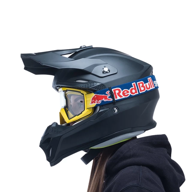 Motokrosové brýle RedBull Spect Whip, žluté, plexi čiré