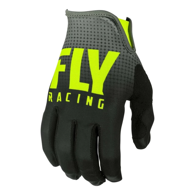 Moto rukavice Fly Racing Lite 2019 - černá/hi-viz