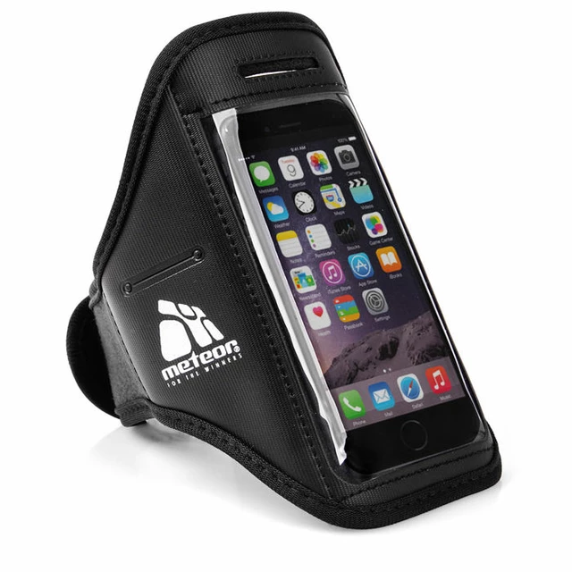 Running Phone Case with Pocket Meteor - Black - Black