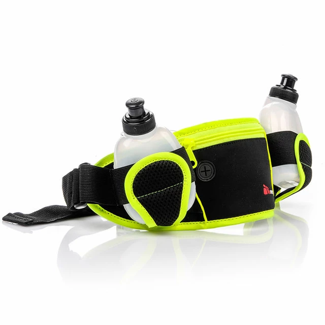 Běžecký opasek s dvěma lahvemi Meteor 2x170 ml