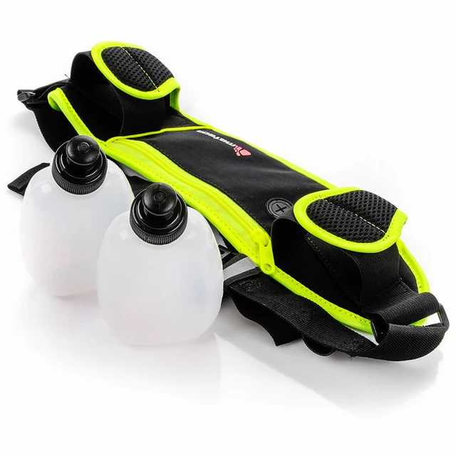 Běžecký opasek s dvěma lahvemi Meteor 2x170 ml