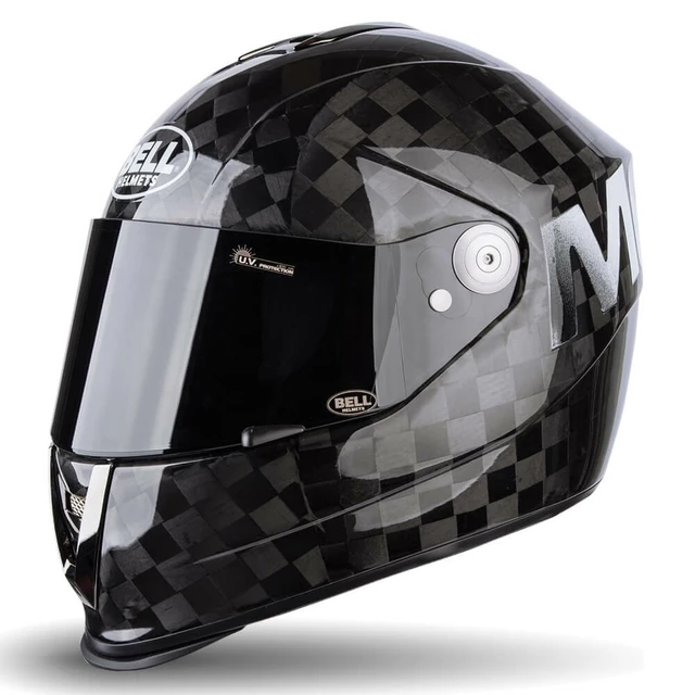 Moto prilba BELL M6 Carbon Square Solid Matte - XL (61-62)