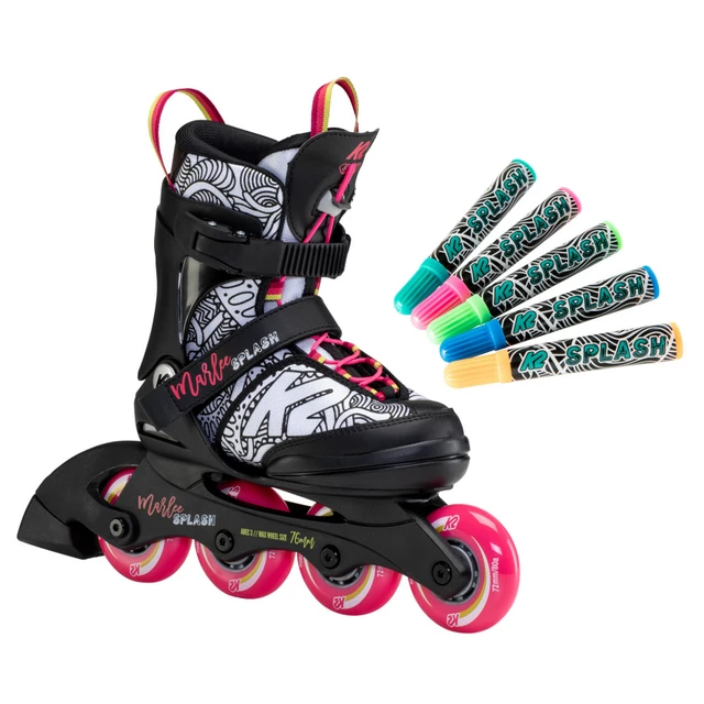 Adjustable Rollerblades K2 Marlee Splash 2021