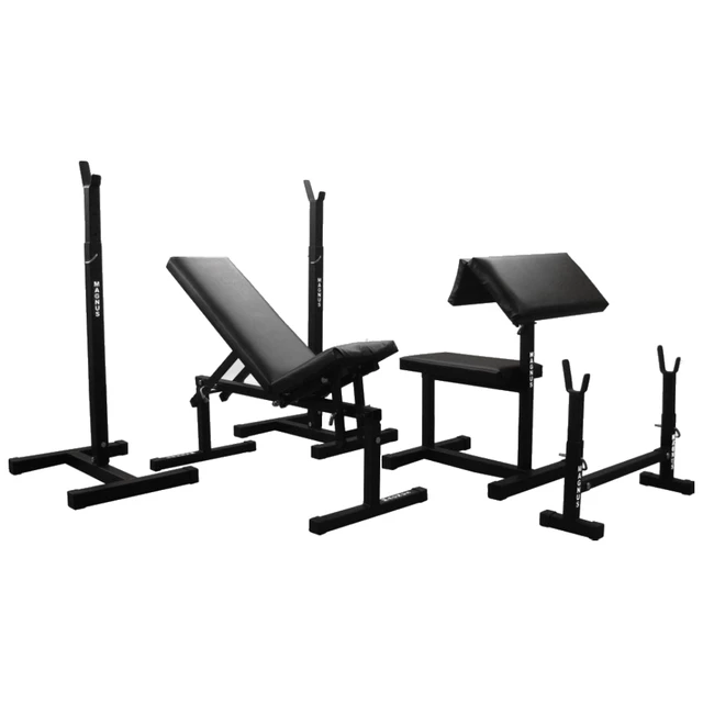 Workout Bench MAGNUS CLASSIC MC-L011 with Accessories