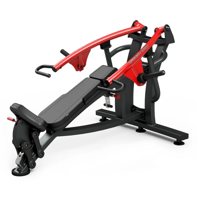 Incline Chest Press Machine Marbo Sport MF-U004 - Black - Black