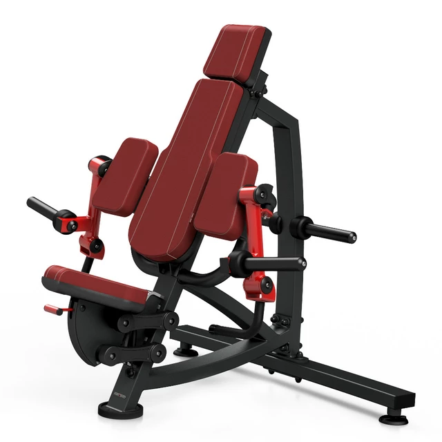 Bicep Curl Machine Marbo Sport MF-U008 - Black - Red