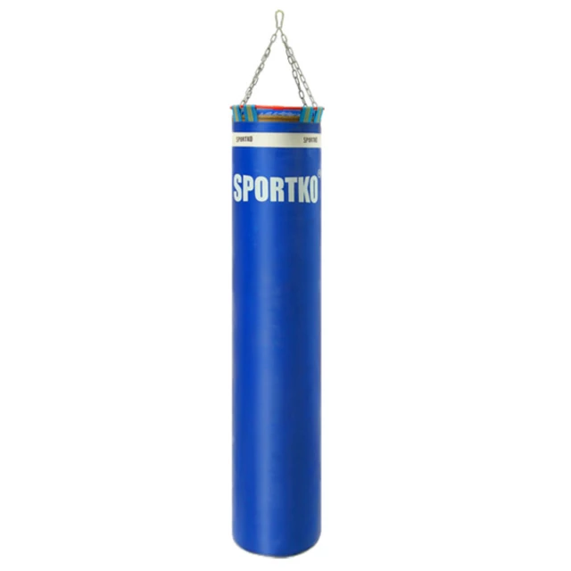 Punching Bag SportKO MP06 35x180cm - Black - Blue