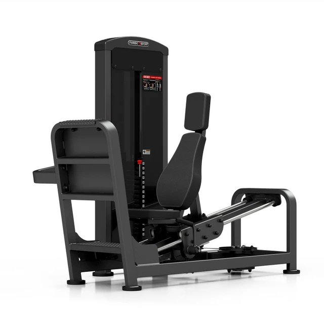 Horizontal Leg Press Machine Marbo Sport MP-U217 - Black - Black