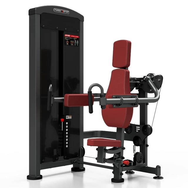 Lateral Raise Machine Marbo Sport MP-U228 - Black - Red