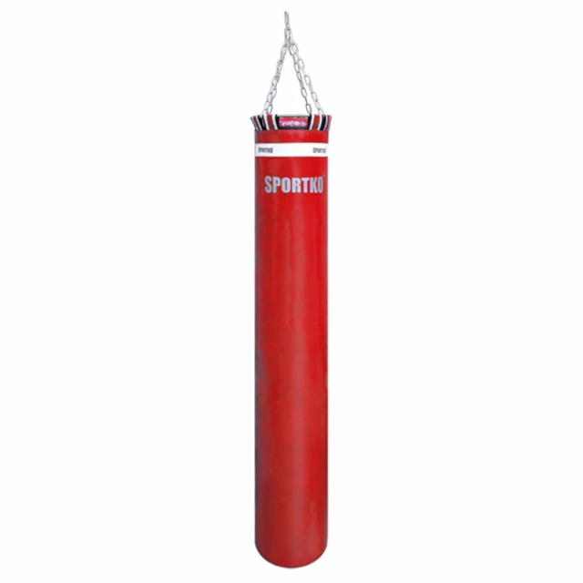 Boxovacie vrece SportKO MP03 30x180cm / 65kg - červená