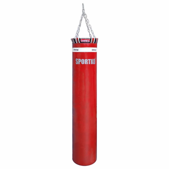 Boxovací pytel SportKO MP04 30x150cm / 60kg - červená