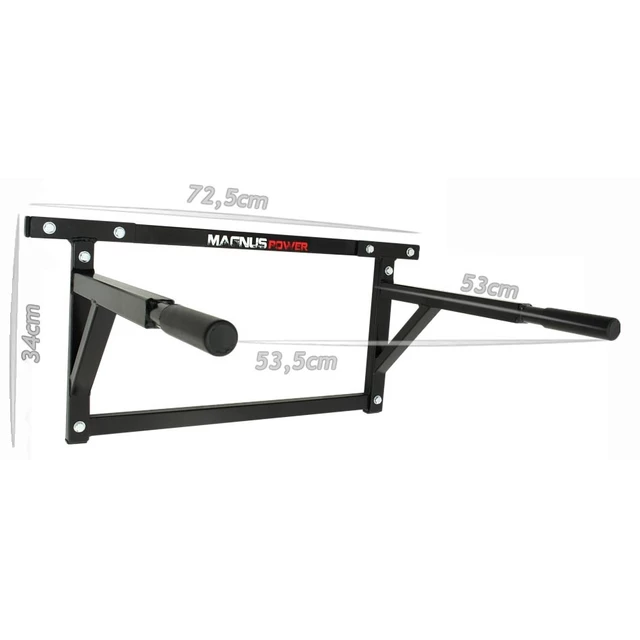Wall-Mounted Fitness Parallel Bars MAGNUS POWER MP1010