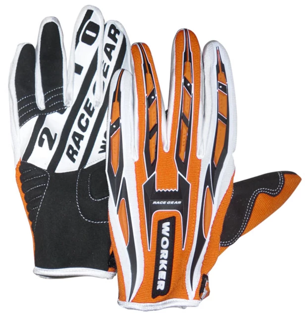 Motocross Gloves WORKER MT790 - Orange