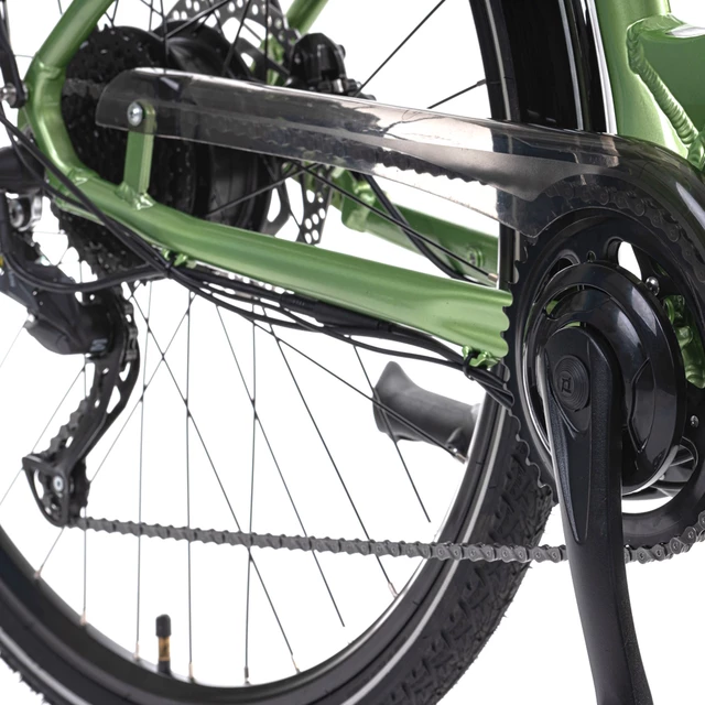 Urban E-Bike Levit Musca Urban HD 630 28" - Modell 2024 - Olive Pearl