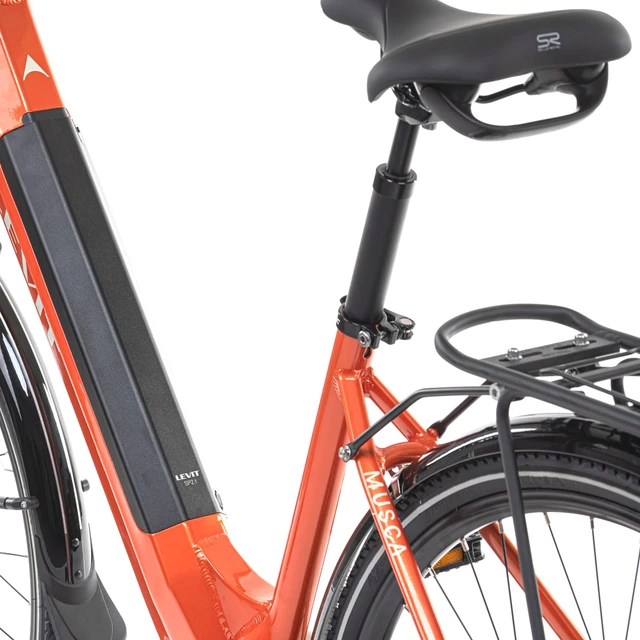Urban E-Bike Levit Musca Urban HD 468 28” - Olive Pearl