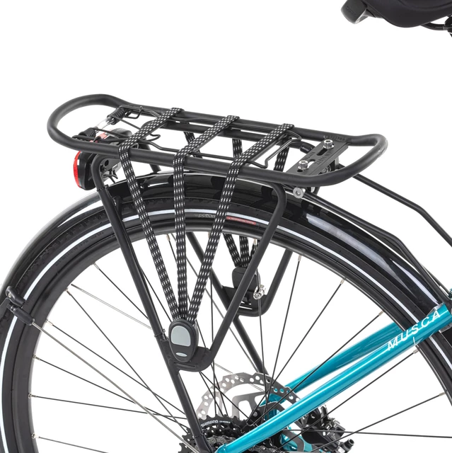 Miejski rower elektryczny Levit Musca Urban MX Lowstep 630 28" - Turquoise pearl