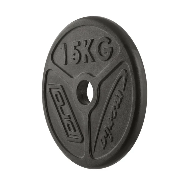 Olympijský liatinový kotúč Marbo Sport MW-O15 OLI 15 kg 50 mm