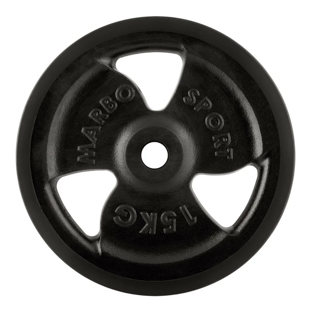 Pogumovaný kotouč Marbo Sport MW-O15G 15 kg 30 mm