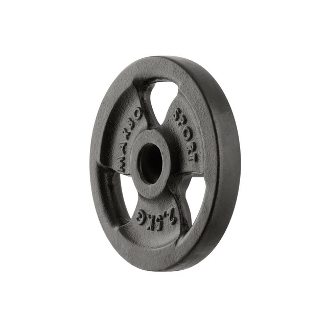 Öntöttvas súlytárcsa Marbo Sport MW-O2,5 Tri Grip 2,5 kg 30 mm