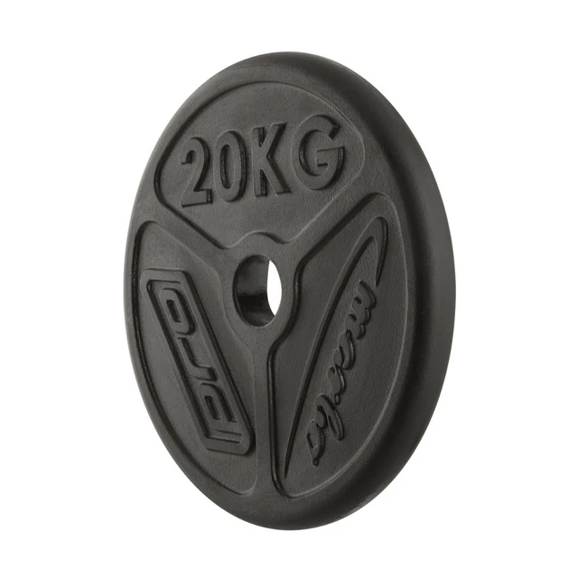 Olympijský litinový kotouč Marbo Sport MW-O20 OLI 20 kg 50 mm