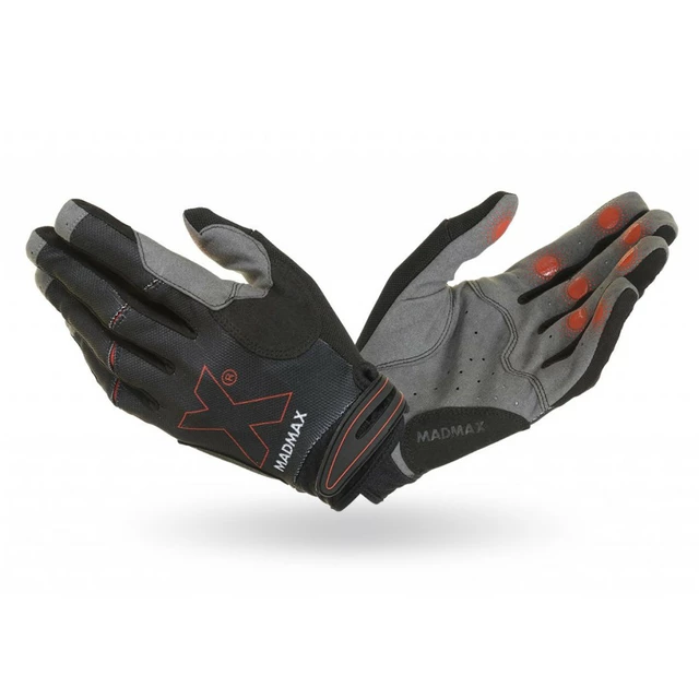 Fitness rukavice Mad Max Crossfit MXG103 - čierna - čierna