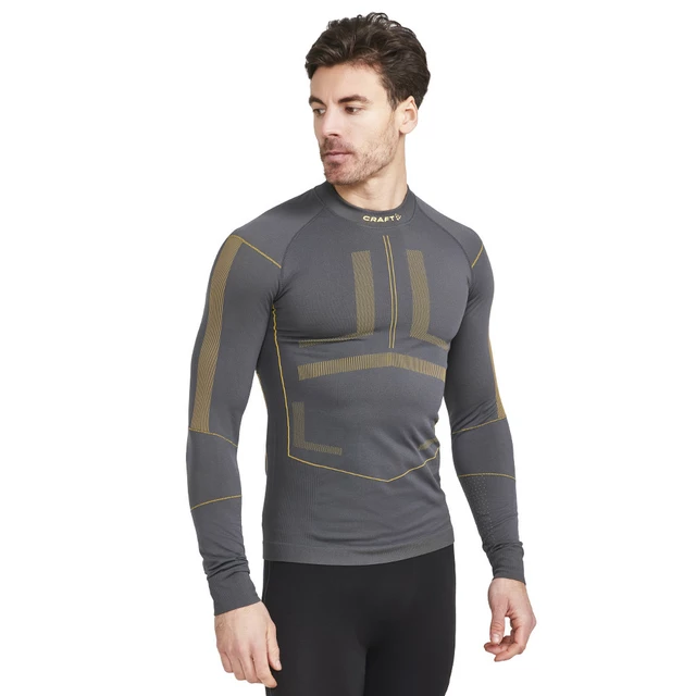 Men’s Baselayer CRAFT Active Intensity LS - Dark Blue - Grey