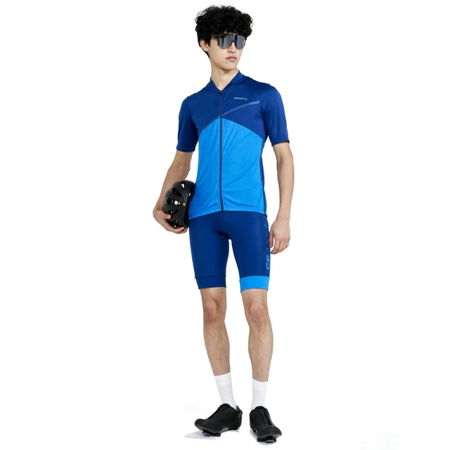 Pánský cyklistický dres CRAFT CORE Endurance Logo - modrá