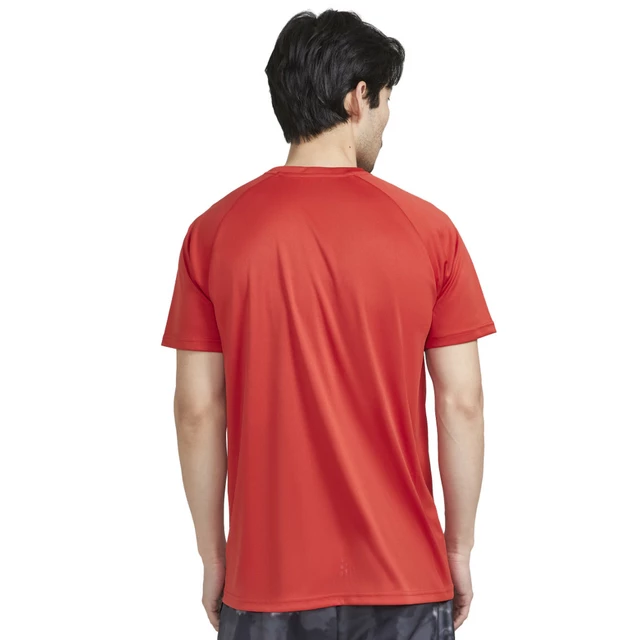 Pánske tričko CRAFT CORE Unify Logo - červená