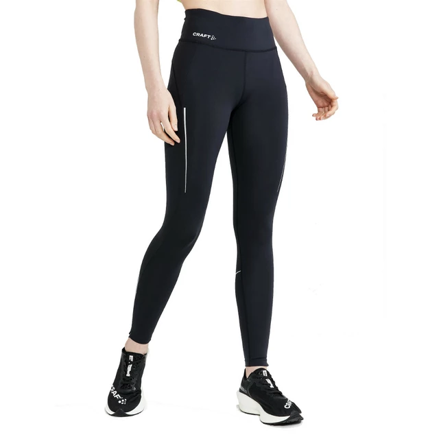 Női leggings CRAFT ADV Essence Run W - fekete - fekete