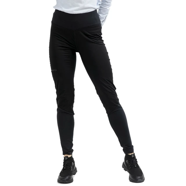 Women’s Thermal Leggings CRAFT ADV SubZ Wind 2 W - Black - Black