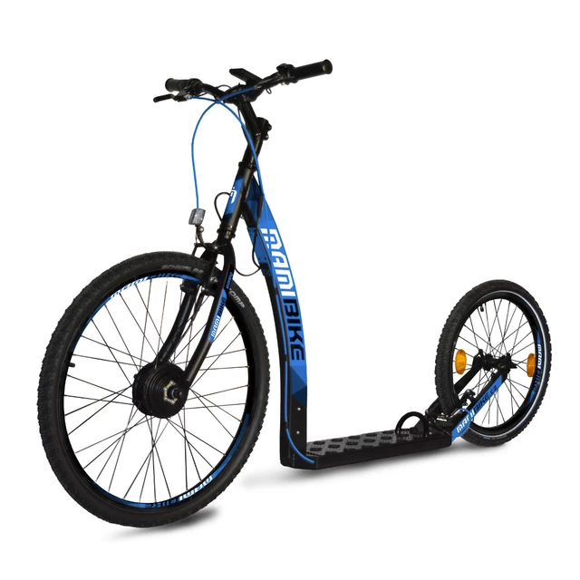 Mamibike EASY Elektroroller mit Schnellladegerät 2020 - schwarz-türkis - schwarz-blau