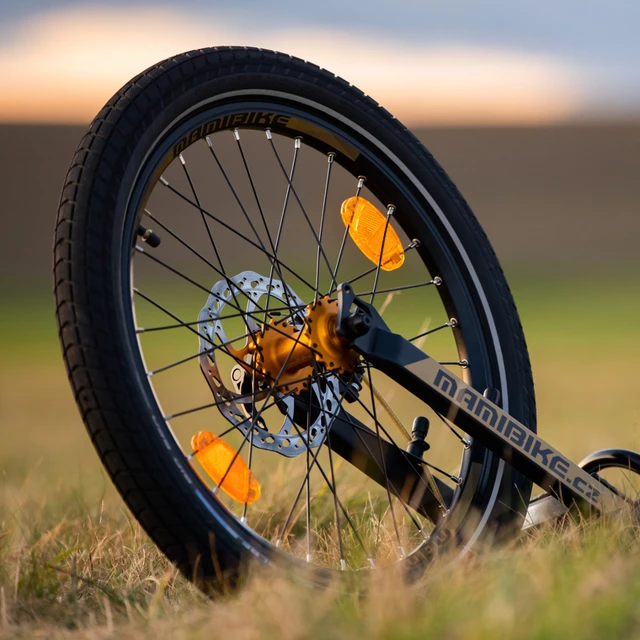 Elektrokoloběžka Mamibike DRIFT 26/20" s rychlonabíječkou - 2.jakost - bílo-tyrkysová