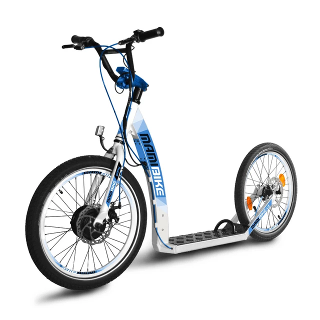 Mamibike PONY Elektroroller mit Schnellladegerät 2020 - weiß-blau