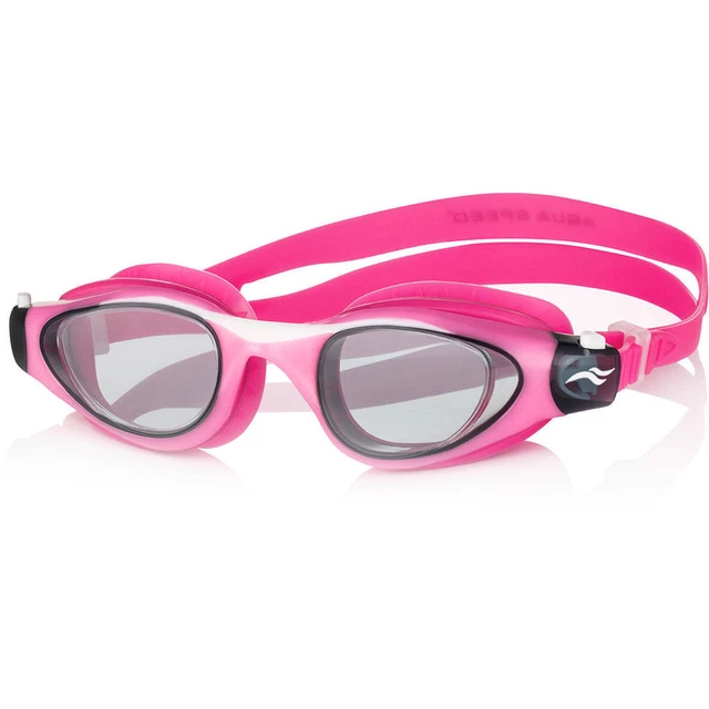 Dětské plavecké brýle Aqua Speed Maori - Pink/White - Pink/White