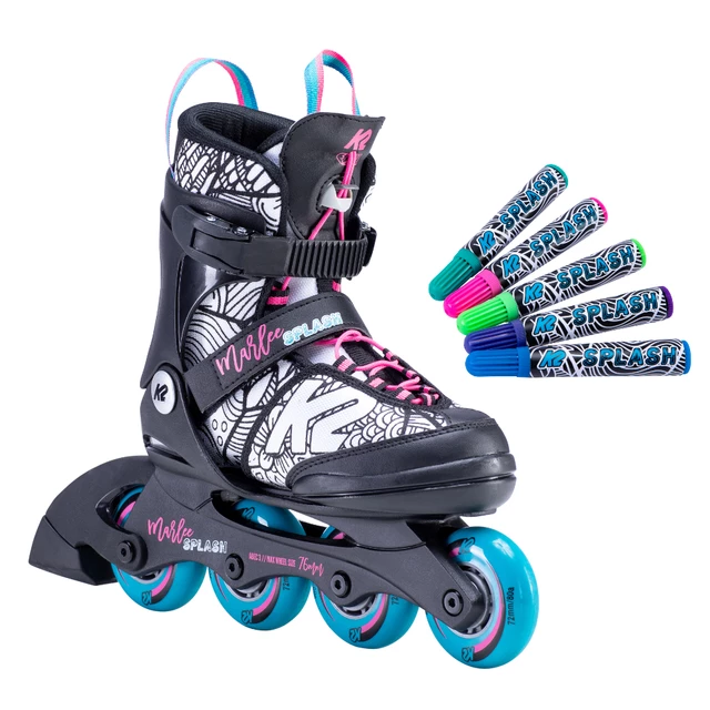 Adjustable Rollerblades K2 Marlee Splash