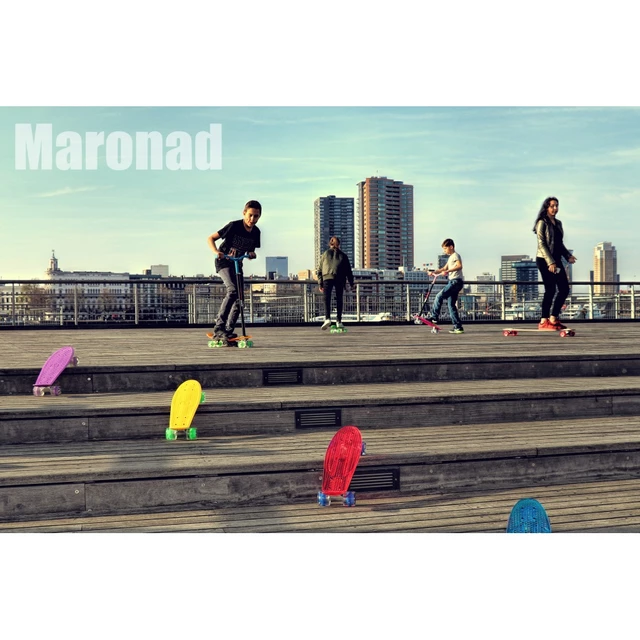 Кормило за скейтборд Maronad Stick - черно
