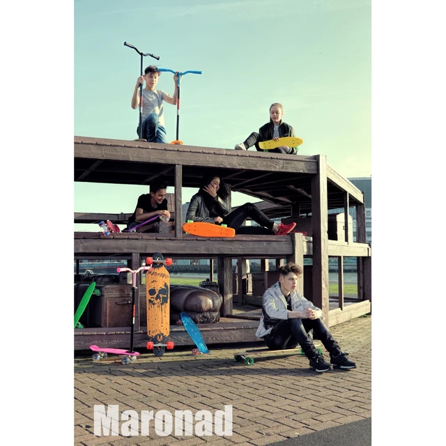 Lenker für Skateboard Maronad Stick - Blau