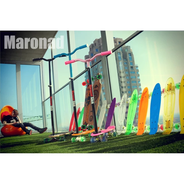 Кормило за скейтборд Maronad Stick - черно