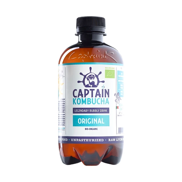Probiotický drink Captain Kombucha 400 ml