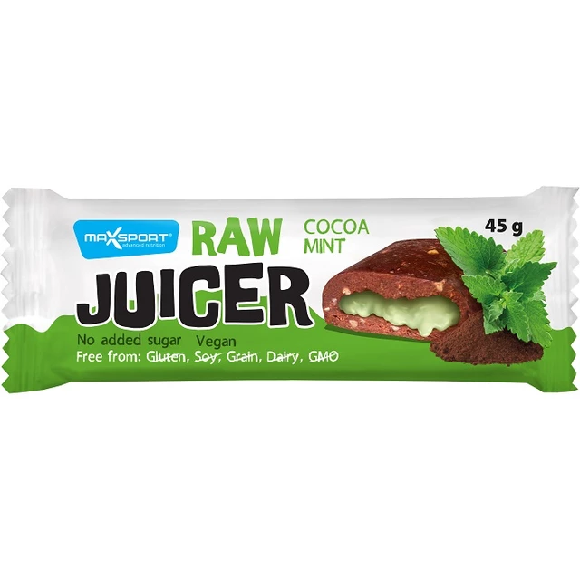 Raw tyčinka MAX SPORT Raw Juicer 45g
