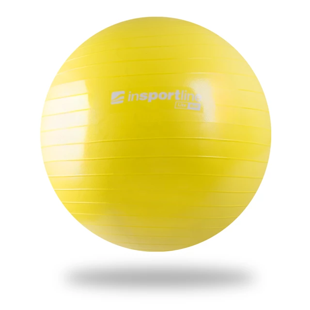 Gimnasztikai labda inSPORTline Lite Ball 45 cm - sárga