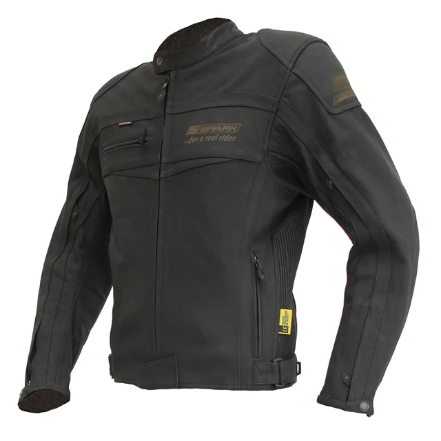 Men's Motorcycle Jacket Spark Mike - Matte Black - Matte Black