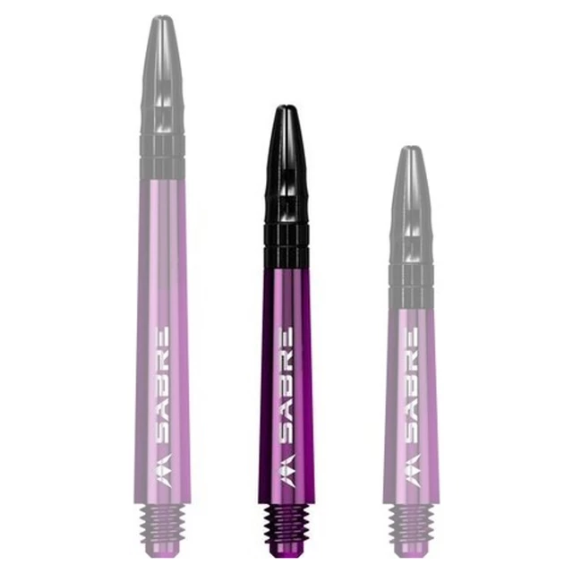 Násadky Mission Sabre Shafts Purple Tweenie 3ks