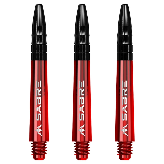 Násadky Mission Sabre Shafts Red Tweenie 3ks