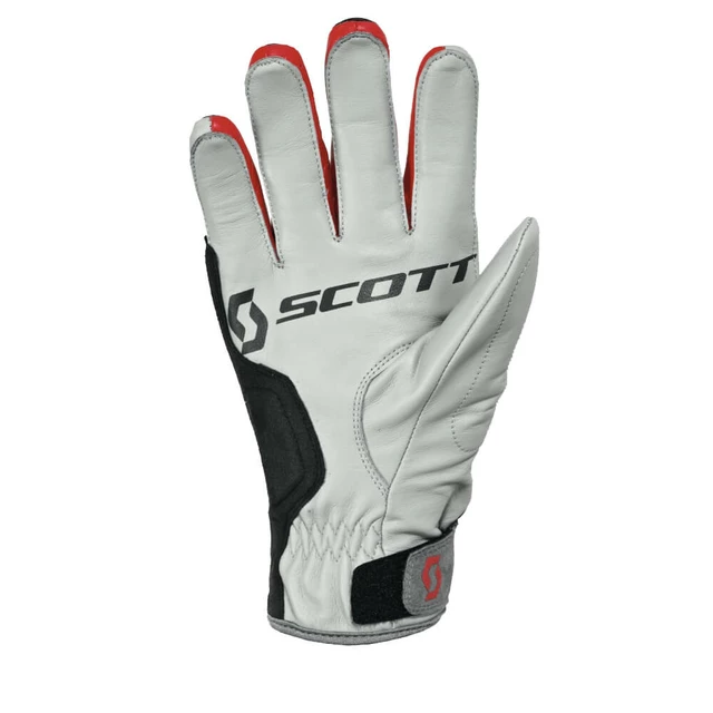 Moto Gloves Scott Lane 2 - White/Red