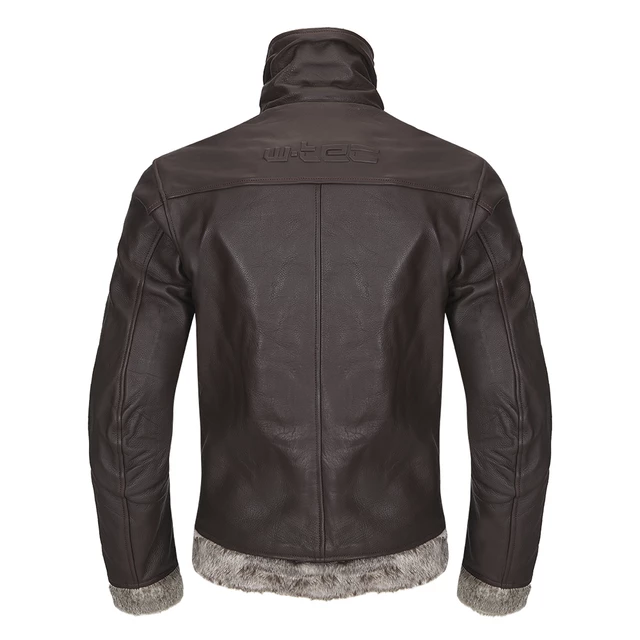 W-TEC NF-1125 Herren Leder-Motorradjacke - braun