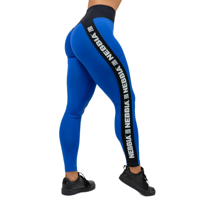 High-Waisted Leggings Nebbia ICONIC 209 - Lila - Blue